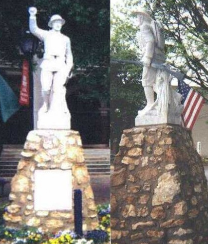 Zoom on the image : The Spirit of the American Doughboy